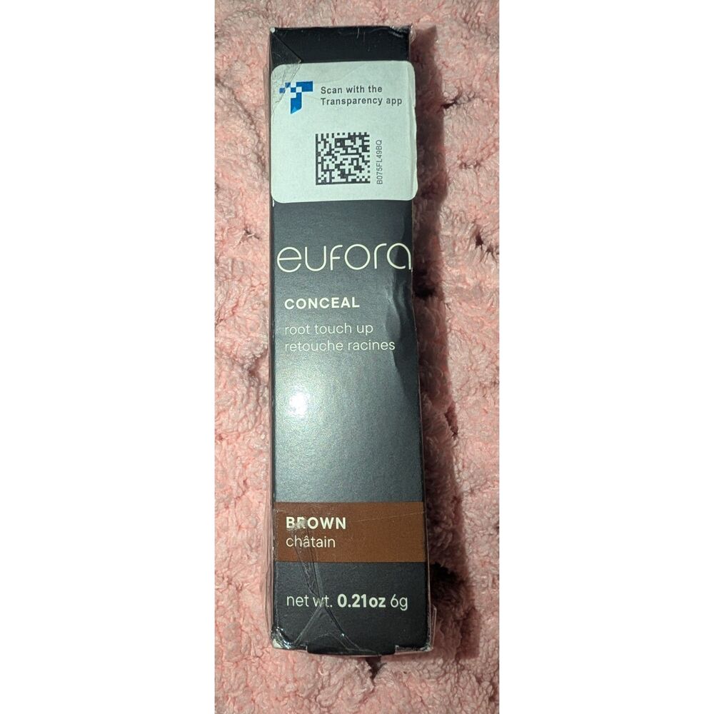 Eufora Conceal Root Touch Up Powder Brown Hair Product Makeup Temporary Color
